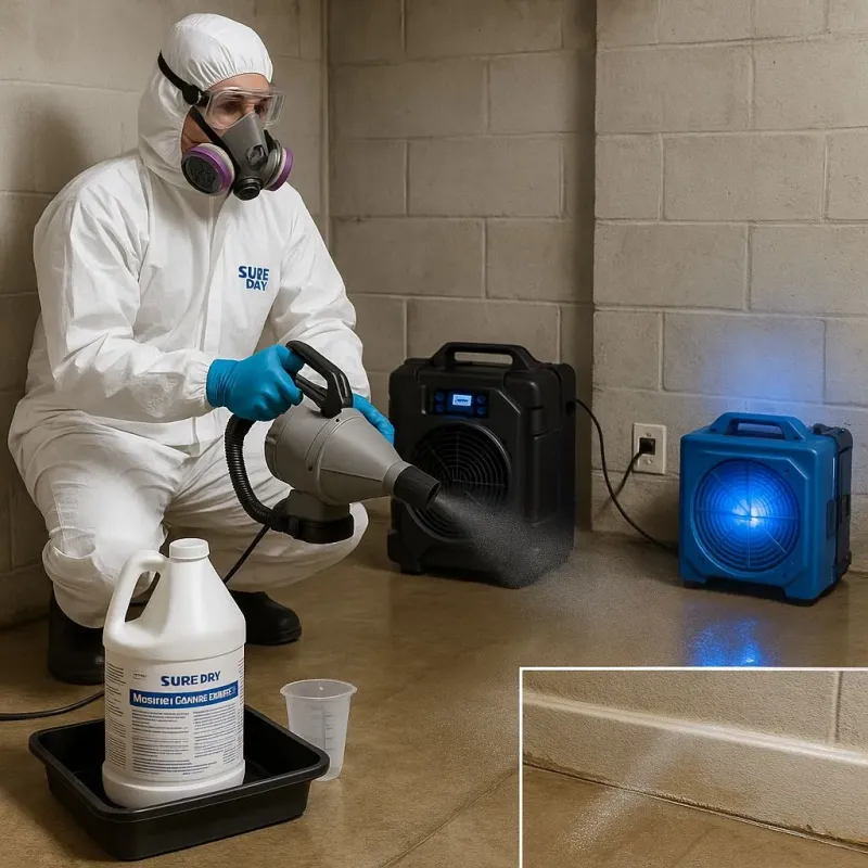 Sanitization and Odor Removal process in Harleysville, PA