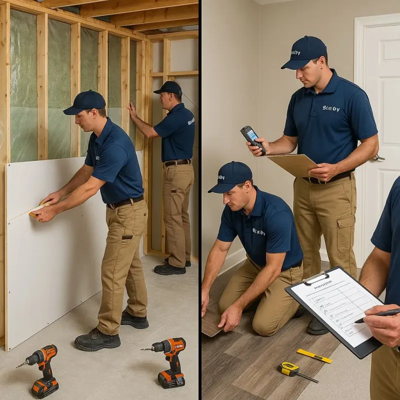 Repairs and Reconstruction process in Harleysville, PA